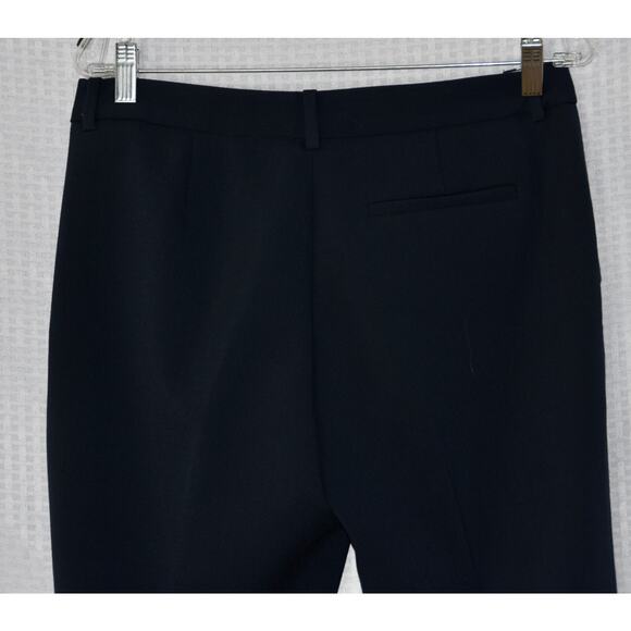 Armani Exchange Designer Pants High Rise Trousers Navy Slacks Size 8 - Picture 7 of 10